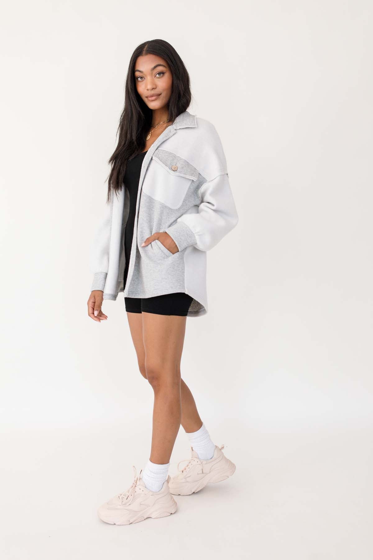 Ryan Jacket, alternate, color, Heather Gray