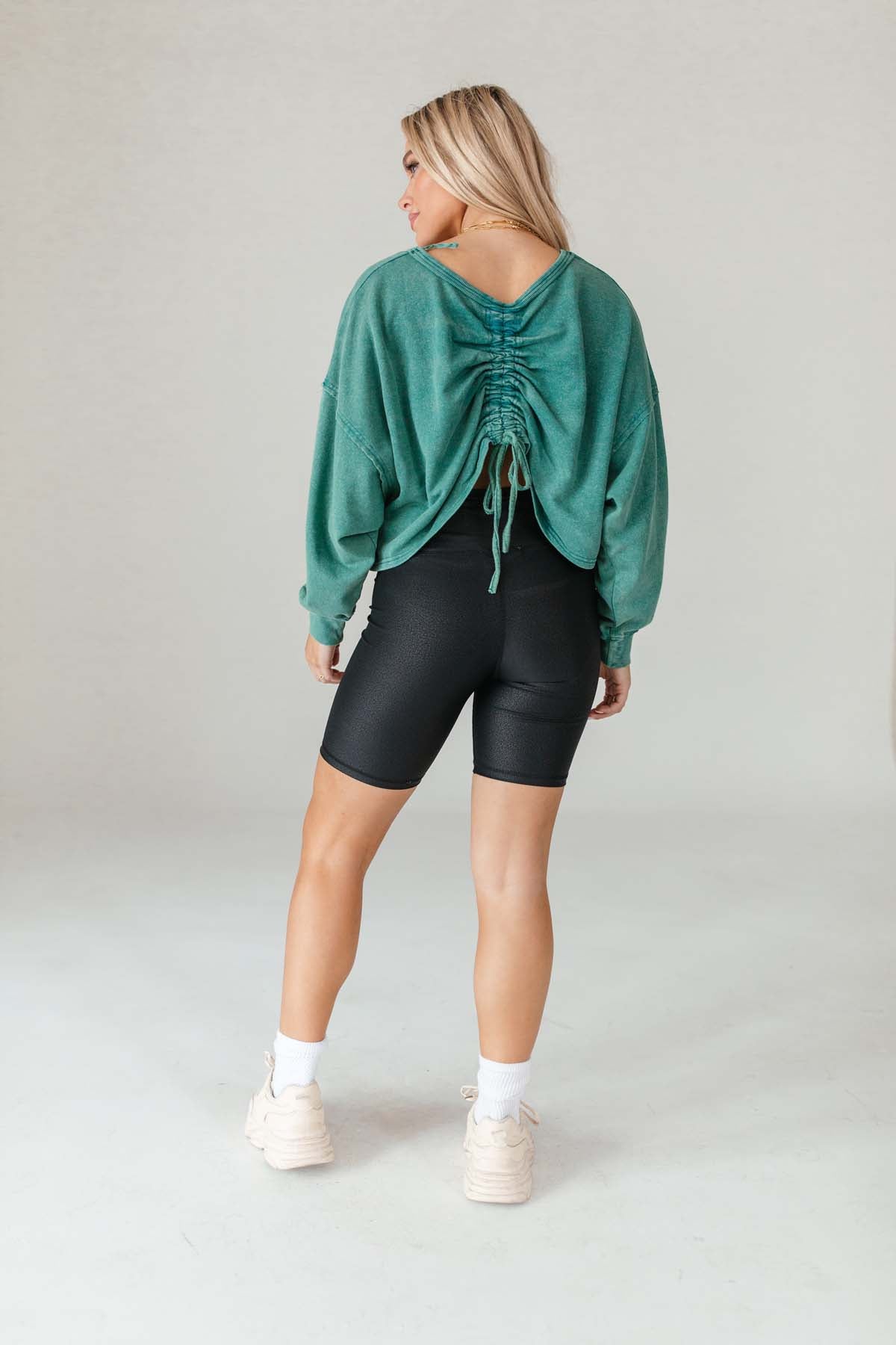 Ivy Long Sleeve,alternate,color,Washed Green