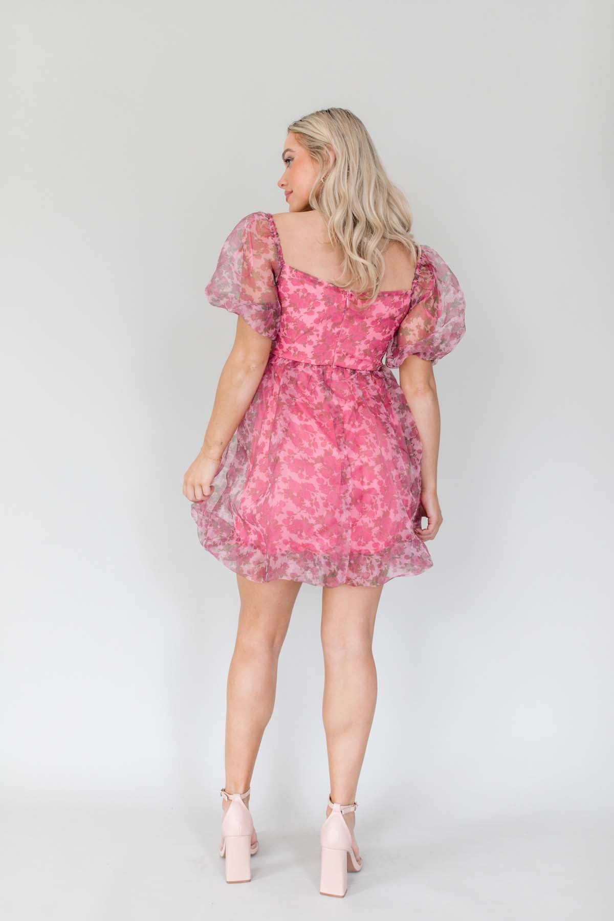 Gigi Babydoll Dress, alternate, color, Floral