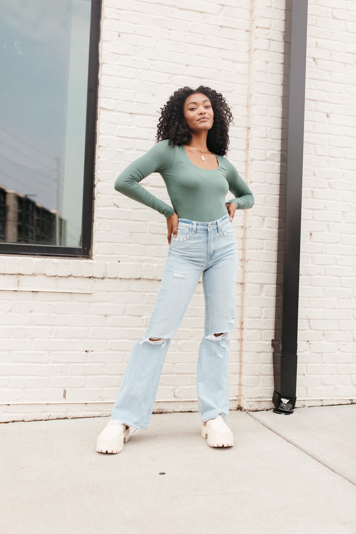 Sophie Top, alternate, color, Jade