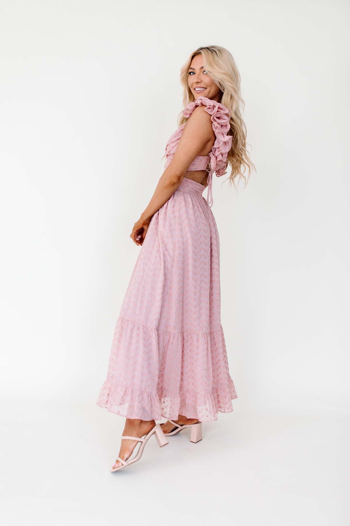 Maddox Rose Maxi, alternate, color, Rose