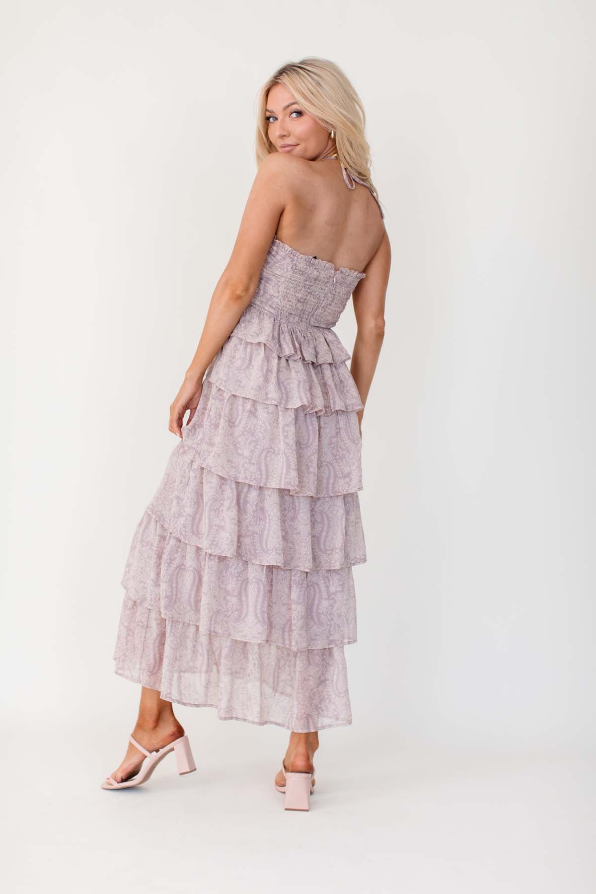 Camila Tiered Midi, alternate, color, Mauve