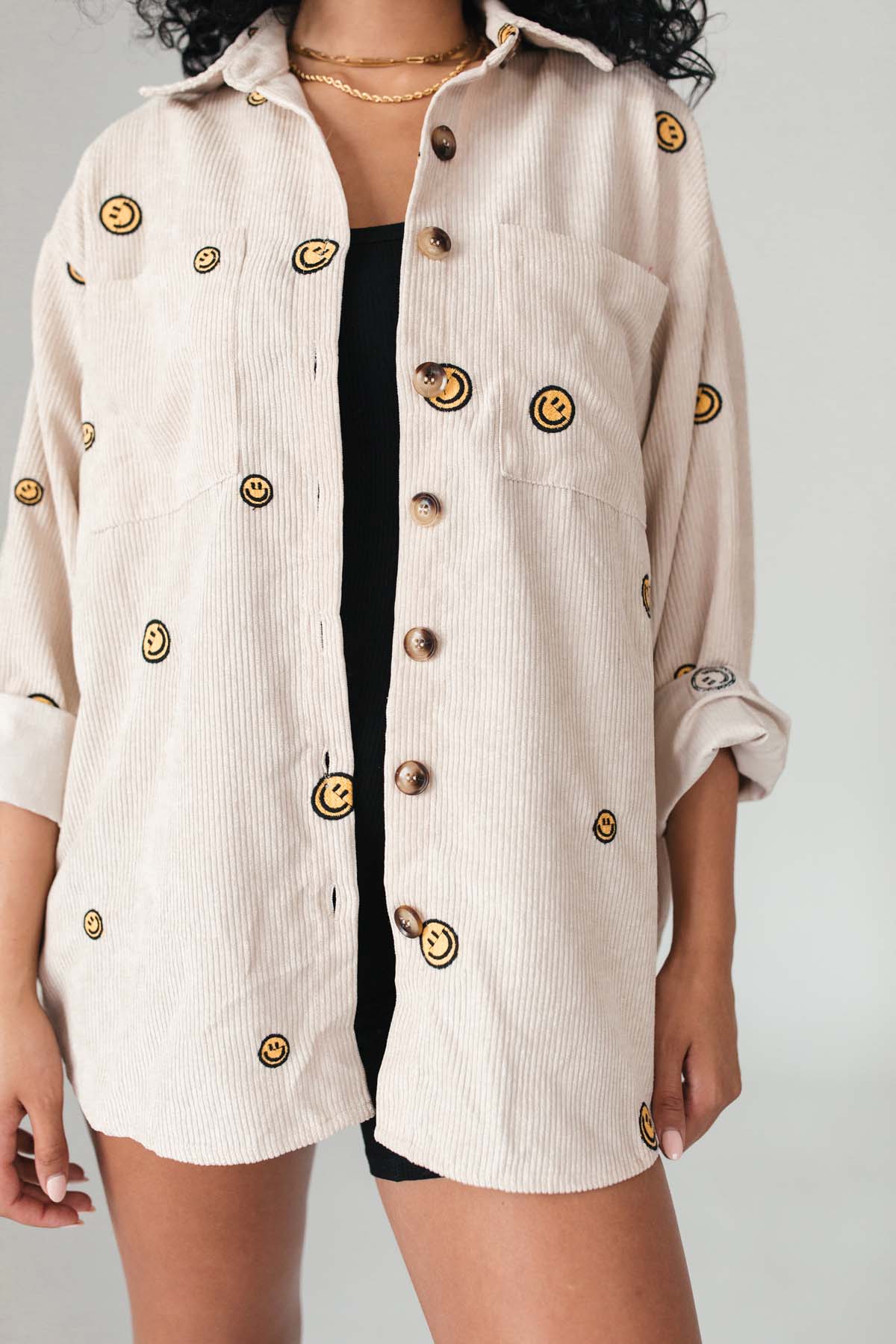 Smile Taupe Shacket,alternate,color,Taupe