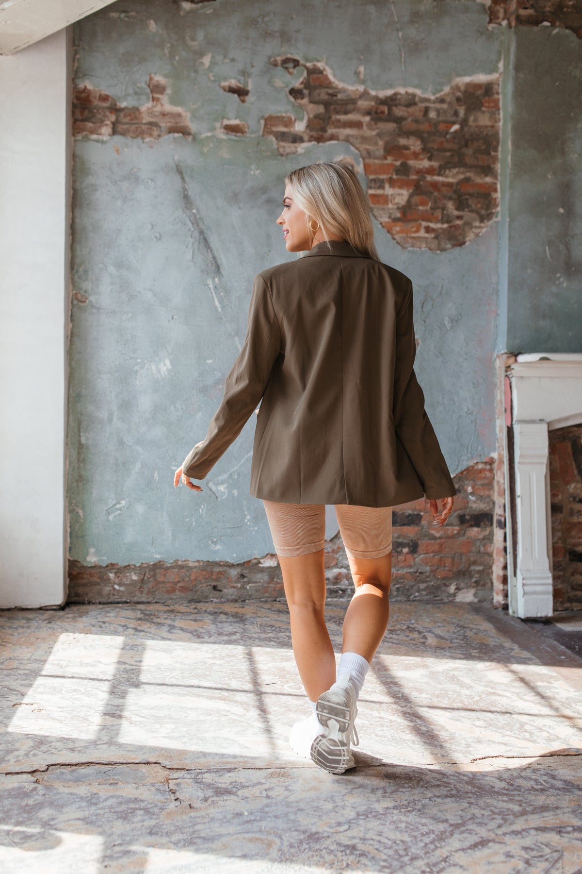 Chandler Blazer, Alternate, Color, Olive