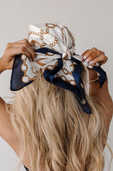 Savannah Chain Headscarf, alternate, color, Chain Print