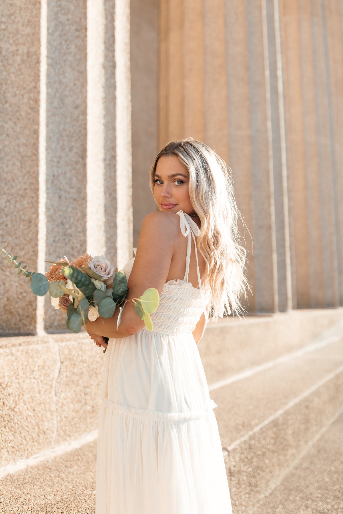 Mackenzie Tiered Maxi, alternate, color, Cream