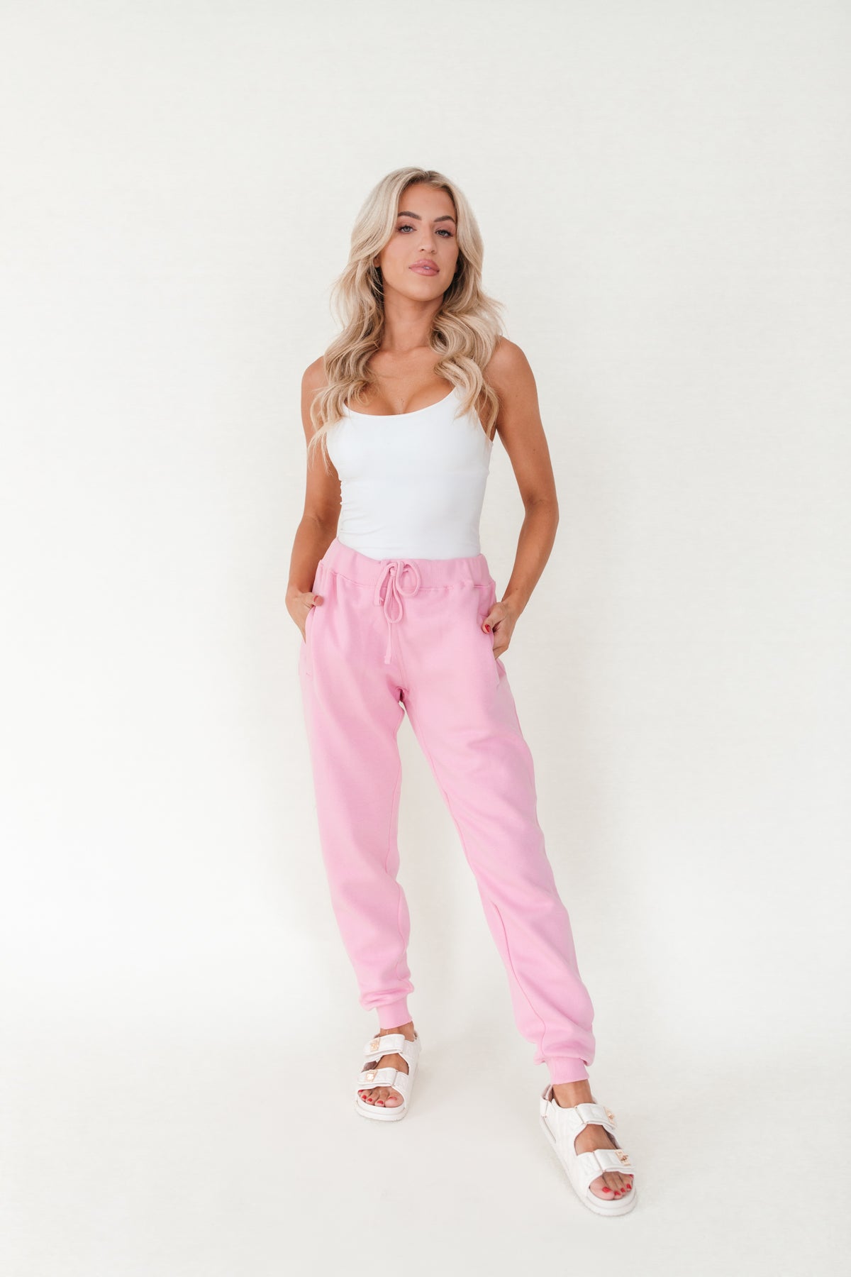 Cohen Sweatpants, alternate, color, Bubblegum
