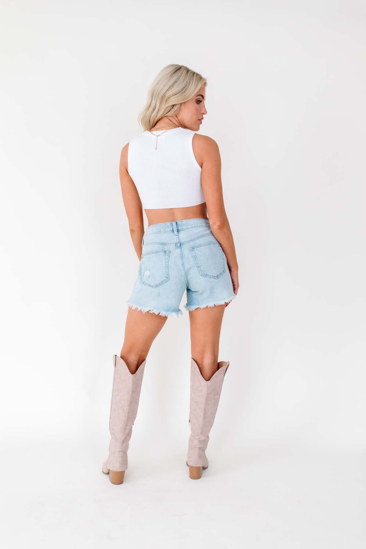 Brady Fringe Hem Tank, alternate, color, White