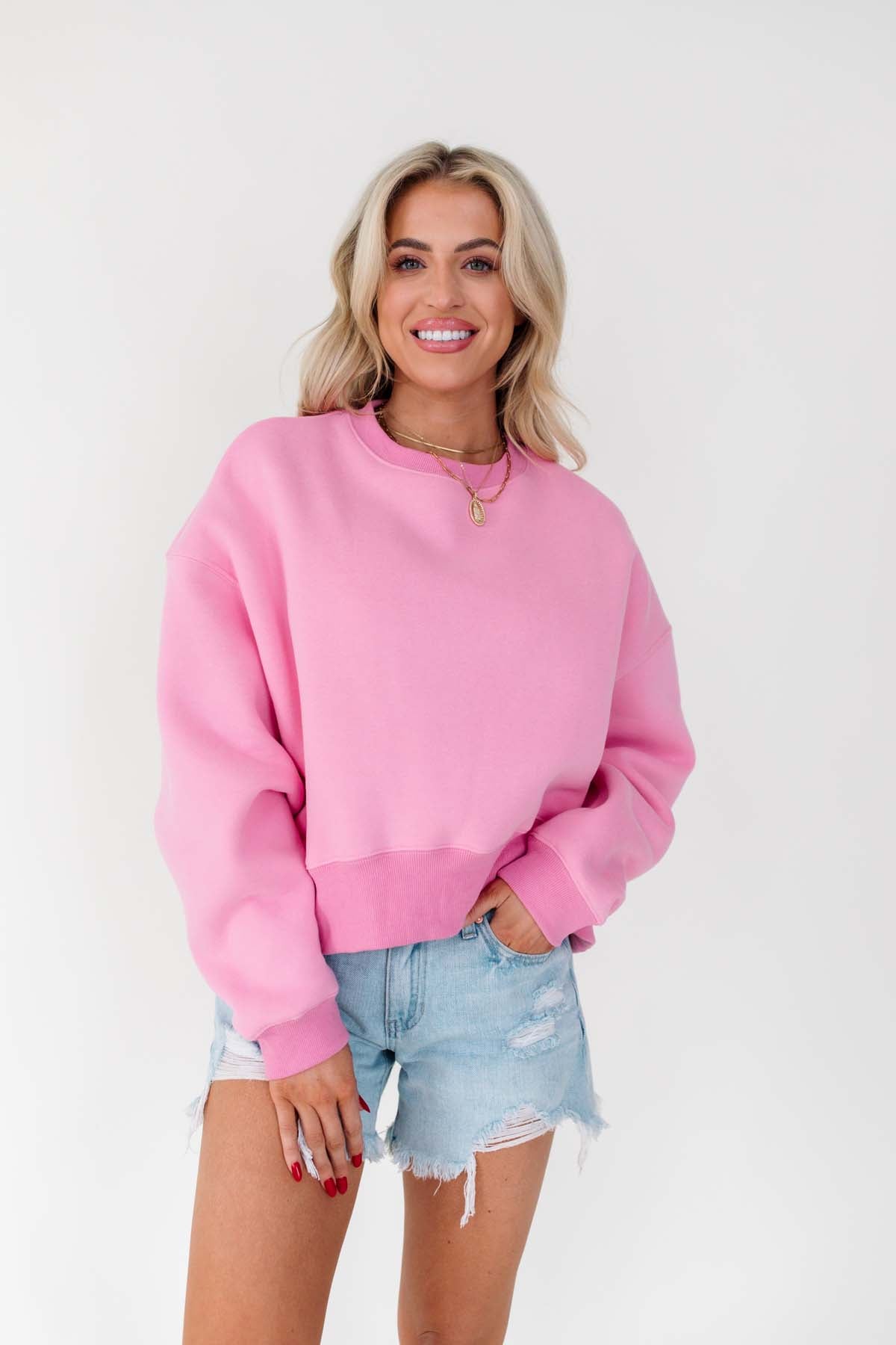 Tyler Bubblegum Sweatshirt, alternate, color, Bubblegum