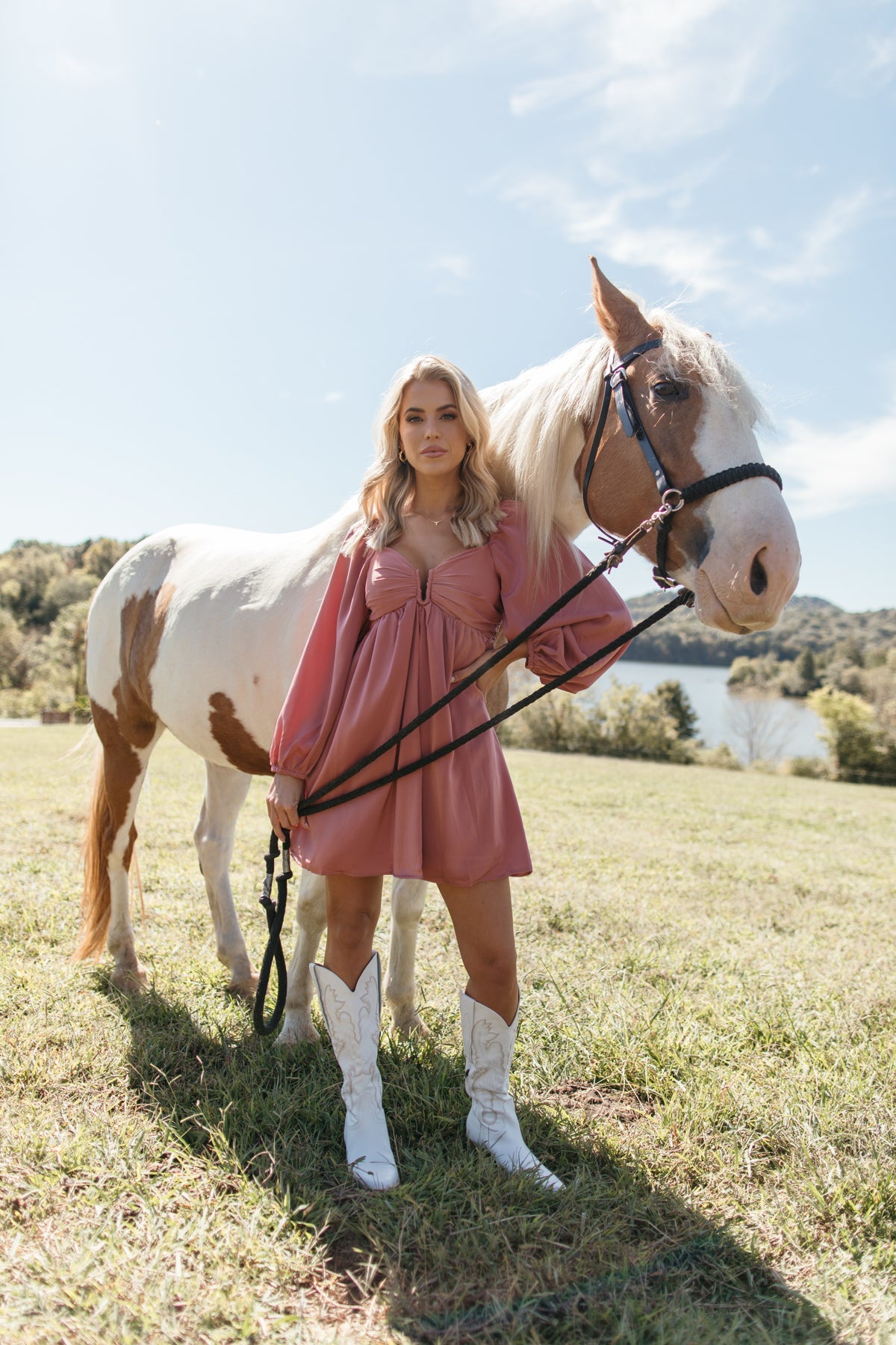 Kelsea Dress, Alternate, Color, Rosebud