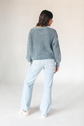 Hunter Sweater, alternate, color, Blue