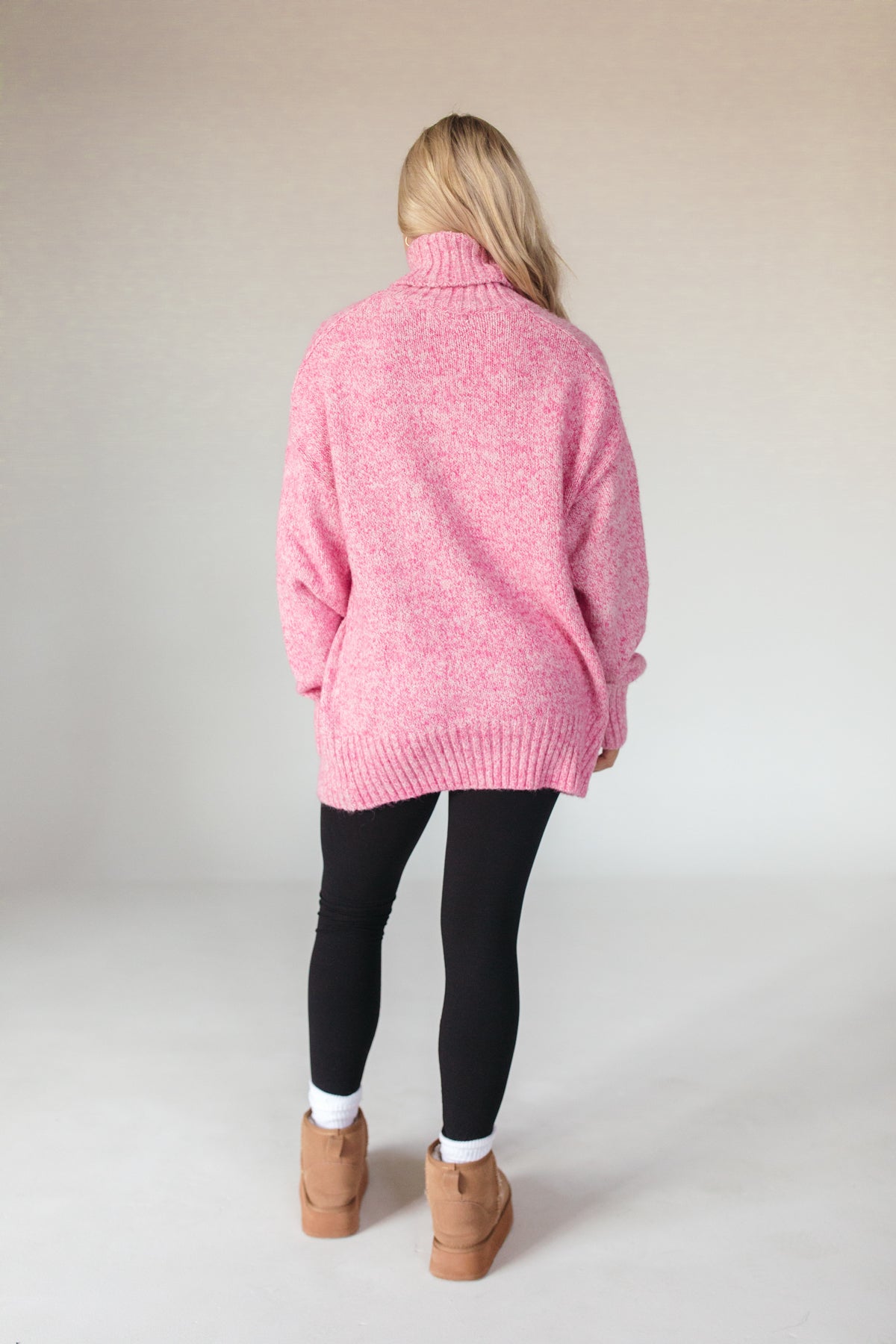 Macy Turtleneck, alternate, color, Pink