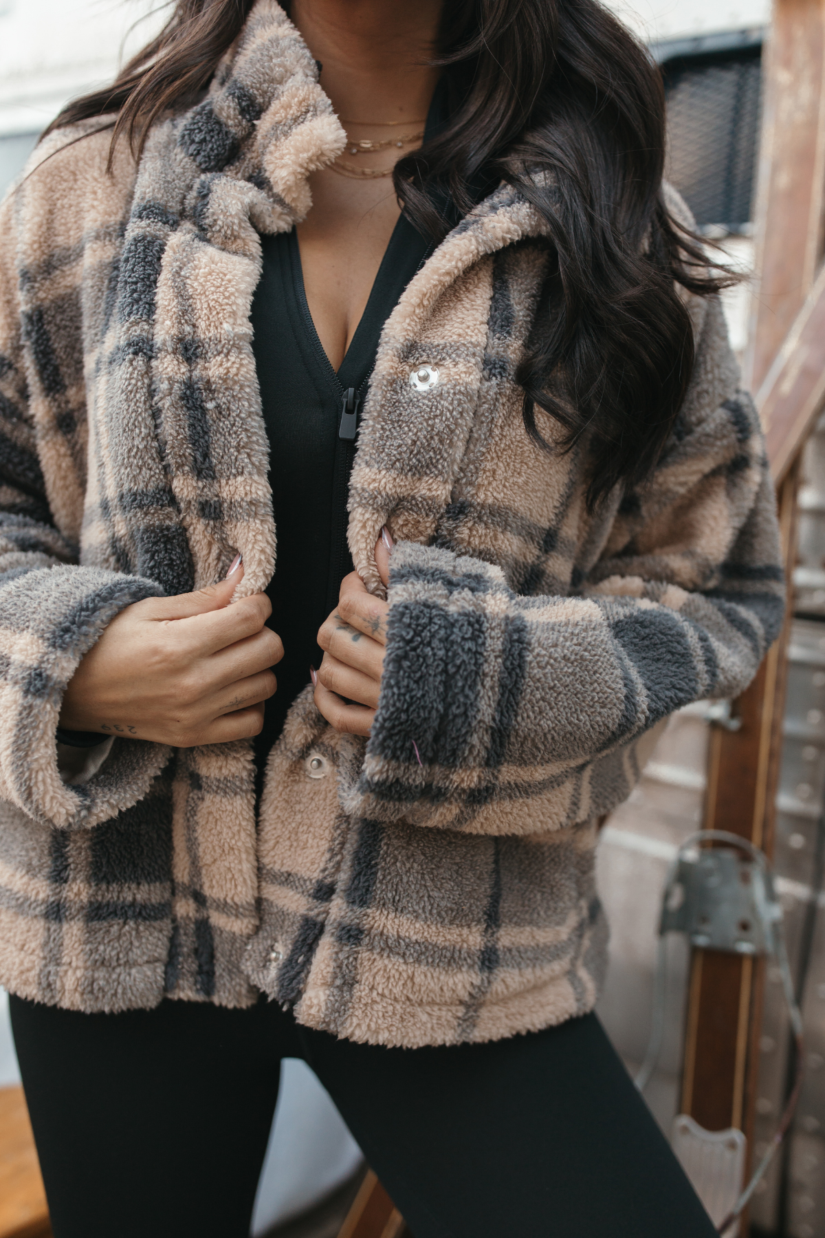 Ryleigh Cozy Sherpa Jacket