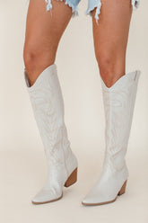 Postie Western Stone Boots, Alternate, color, Stone