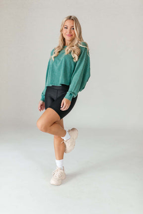 Ivy Long Sleeve,alternate,color,Washed Green