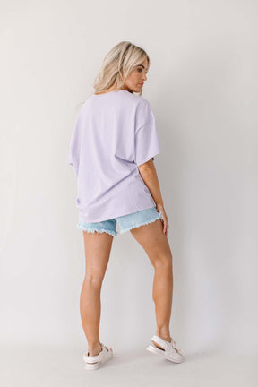 Sasha Lavender Tee, alternate, color, Lavender