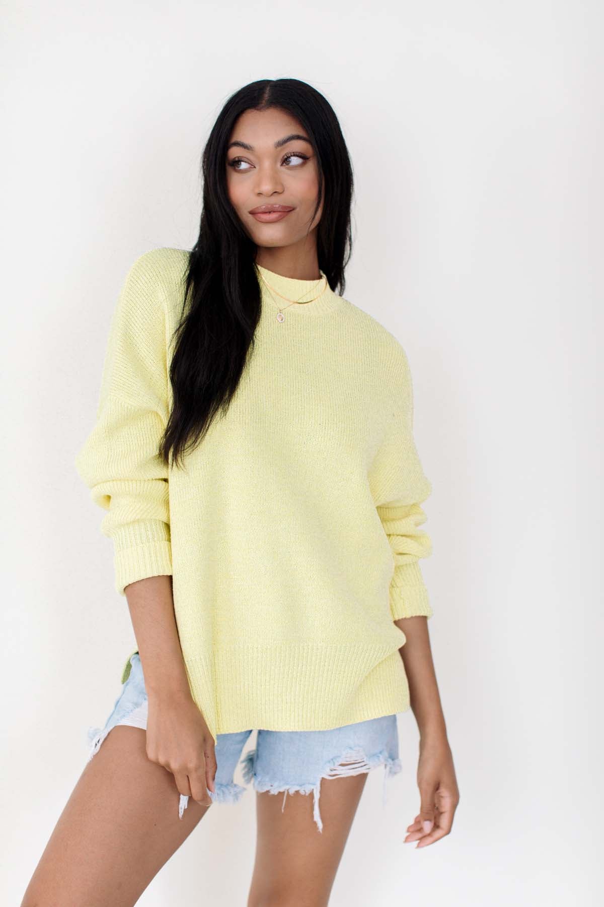 Cole Lemon Lightweight Sweater