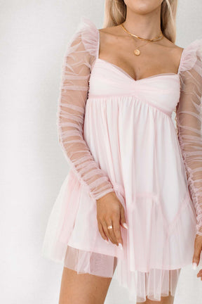 Tessa Dress, alternate, color, Baby Pink