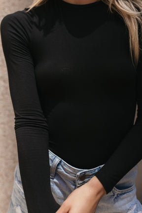 Jenna Black Long Sleeve, alternate, color, Black