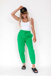 Georgia Kelly Green Sweatpants, alternate, color, Kelly Green