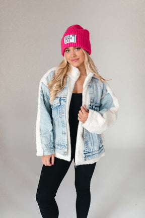 Shepherd Denim Jacket, alternate, color, Denim