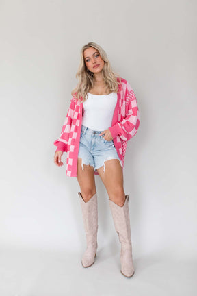 Adeline Fuchsia Lightweight Cardigan, alternate, color, Fuchsia