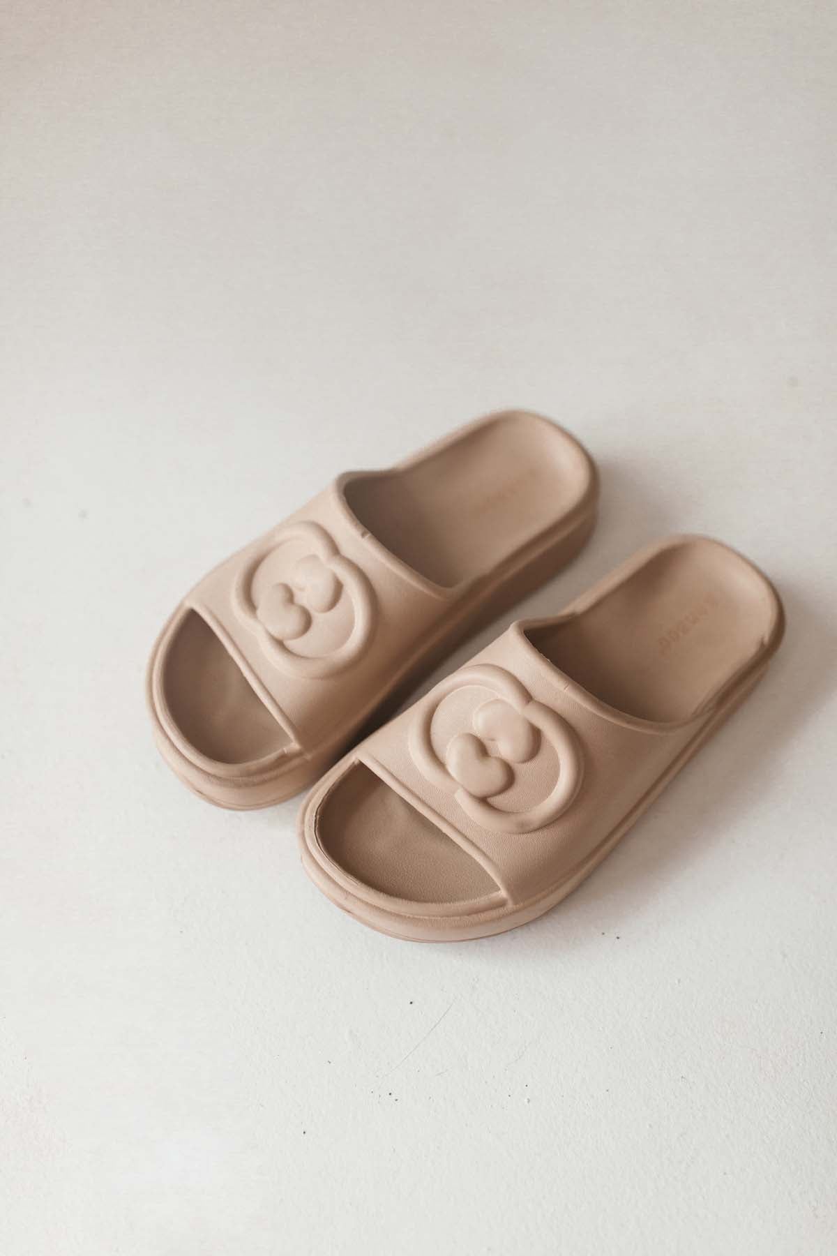 Briana Taupe Chunky Slides, alternate, color, Taupe