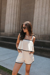 Mollie Romper, alternate, color, Ivory