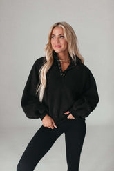 Charlie Black Pullover, Alternate, Color, Black