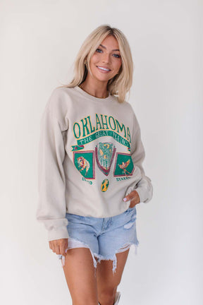 Oklahoma Sweatshirt, alternate, color, Ivory