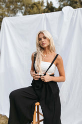 Harper Linen Suspenders, alternate, color, Black