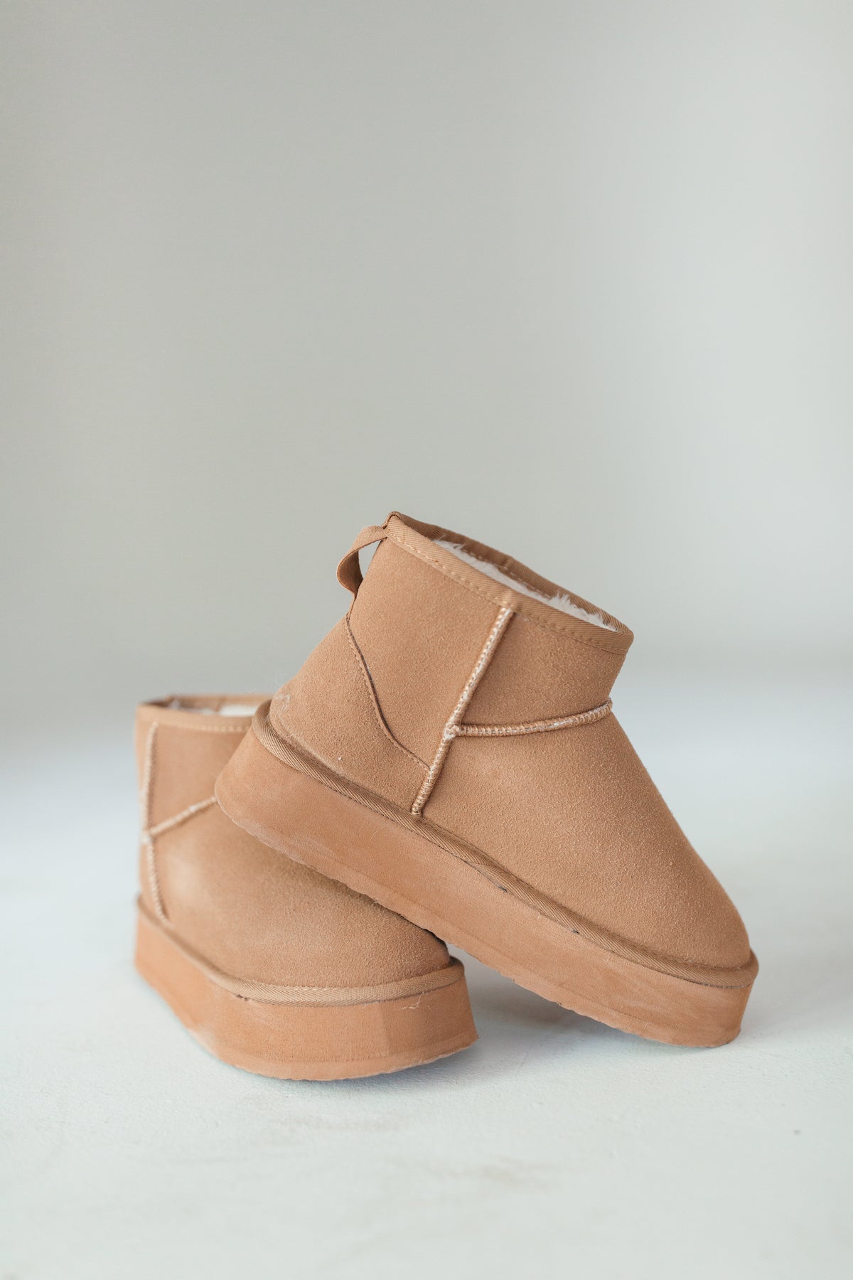 Frankie Chestnut Ankle Boots