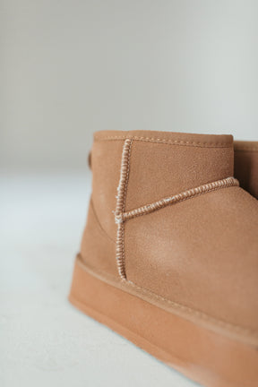 Frankie Chestnut Ankle Boots