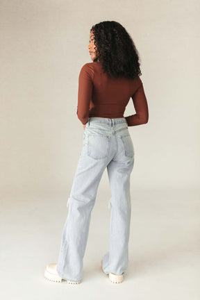 Rust Bodysuit, alternate, color, Rust