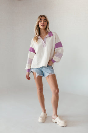 Hudson Lavender Pullover, Alternate, Color, Lavender