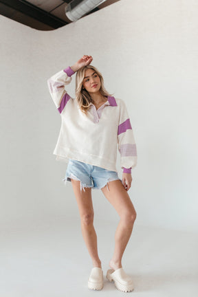 Hudson Lavender Pullover, Alternate, Color, Lavender