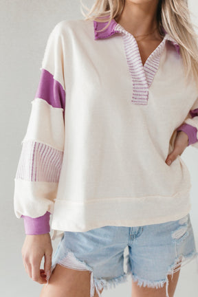 Hudson Lavender Pullover, Alternate, Color, Lavender