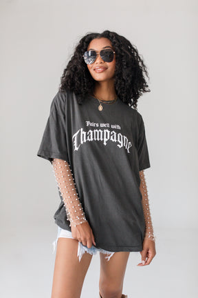 Pairs Well With Champagne Tee ®