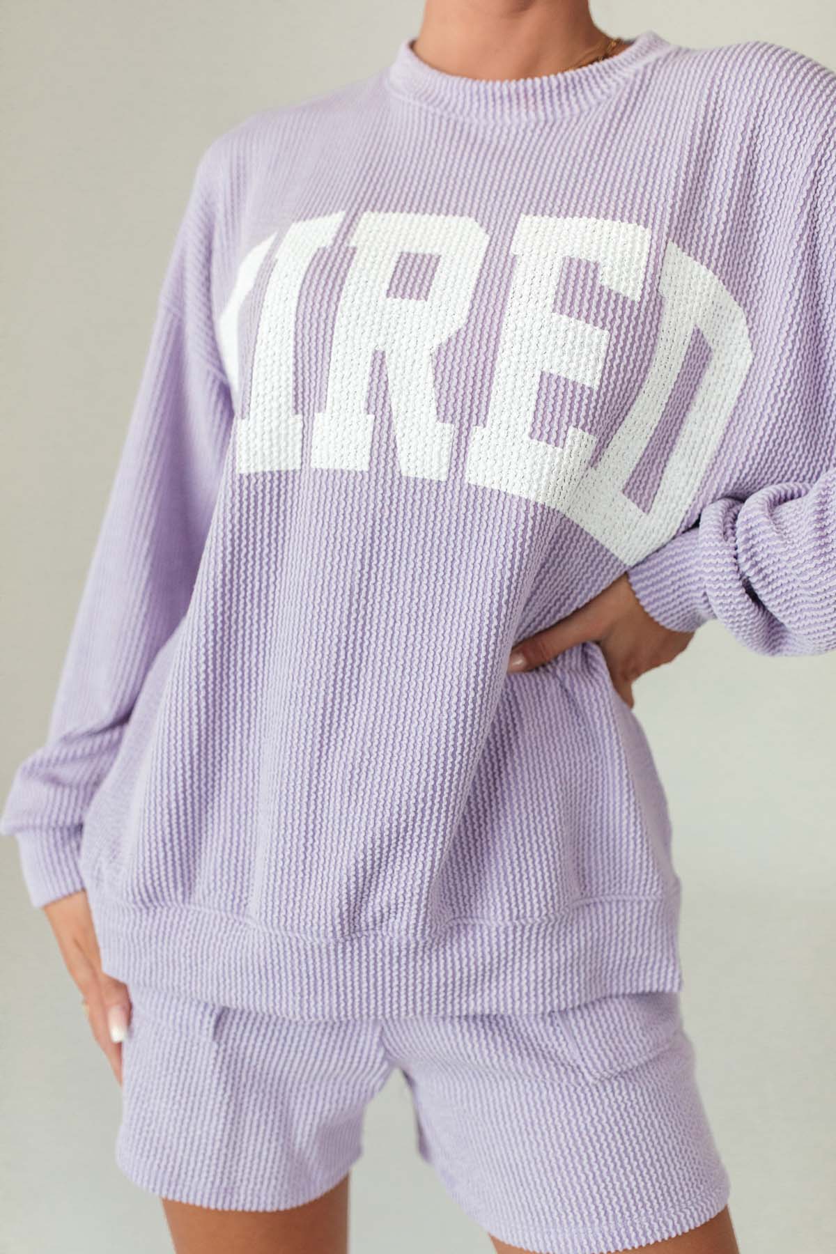 Tired Corded Set, alternate, color, Lavender