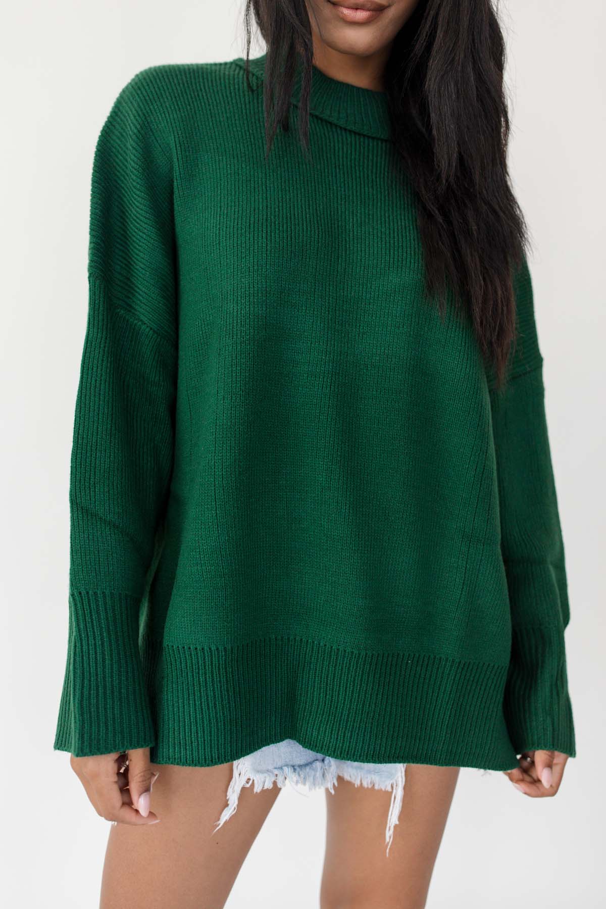 Lillian Hunter Green Sweater