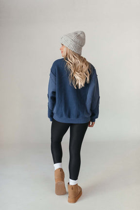 Jude Blue Sweatshirt, alternate, color, Blue