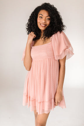 Lola Blush Dress, alternate, color, Blush