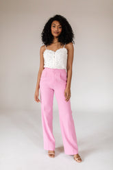 Tinsley Trousers, alternate, color, Bubblegum