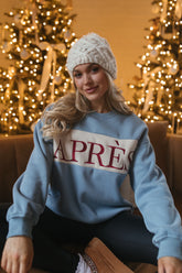 Après Sweatshirt, alternate, color, Steel Blue