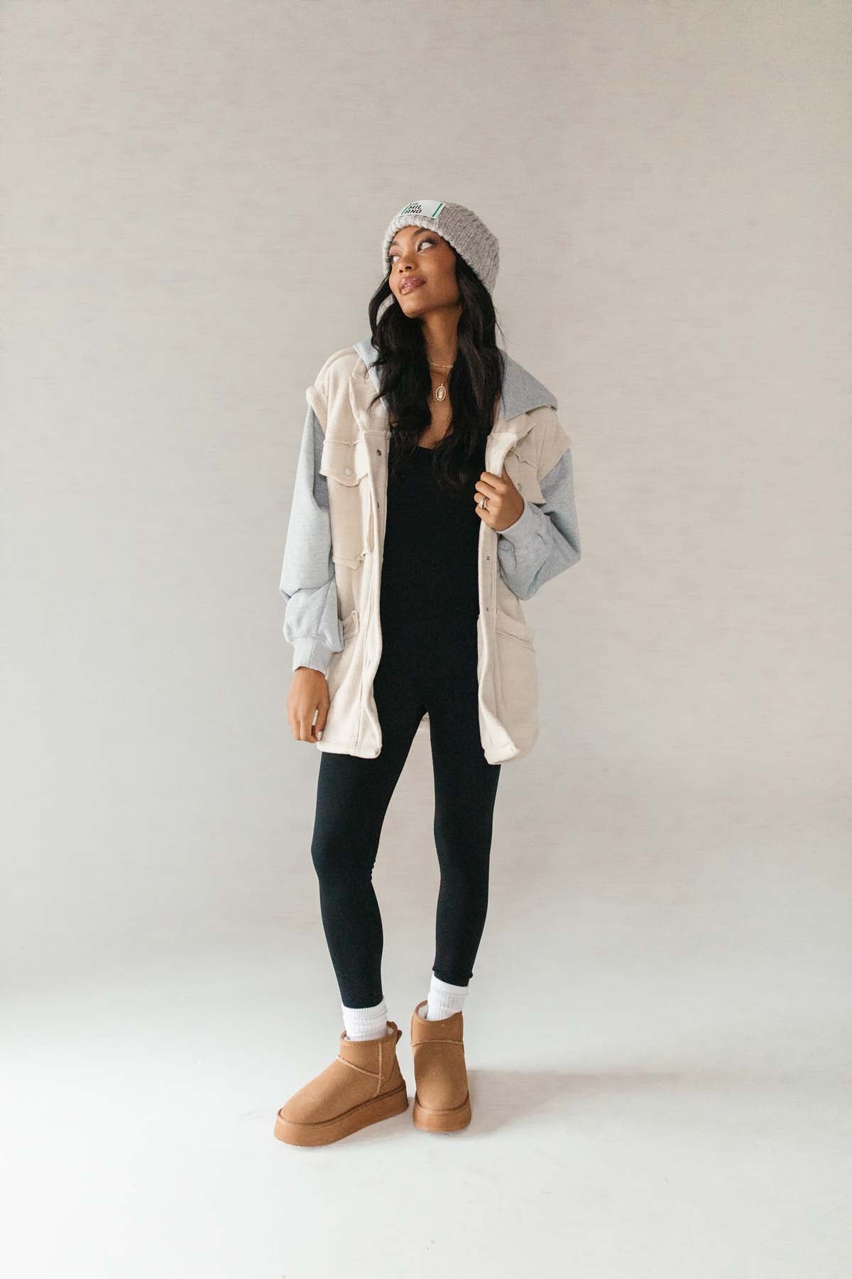 Baylor Taupe Jacket, alternate, color, Taupe/Gray