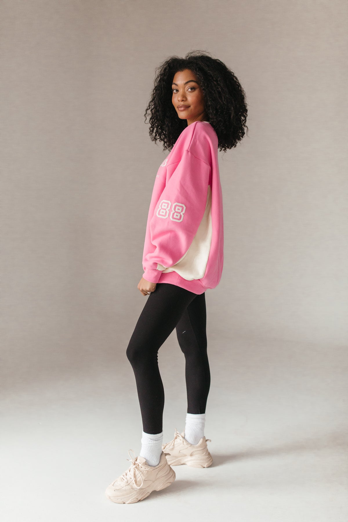 Sports Club Sweatshirt, alternate, color, Pink