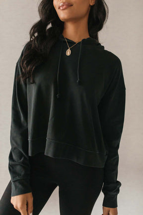Everyday Black Hoodie, alternate, color, Black