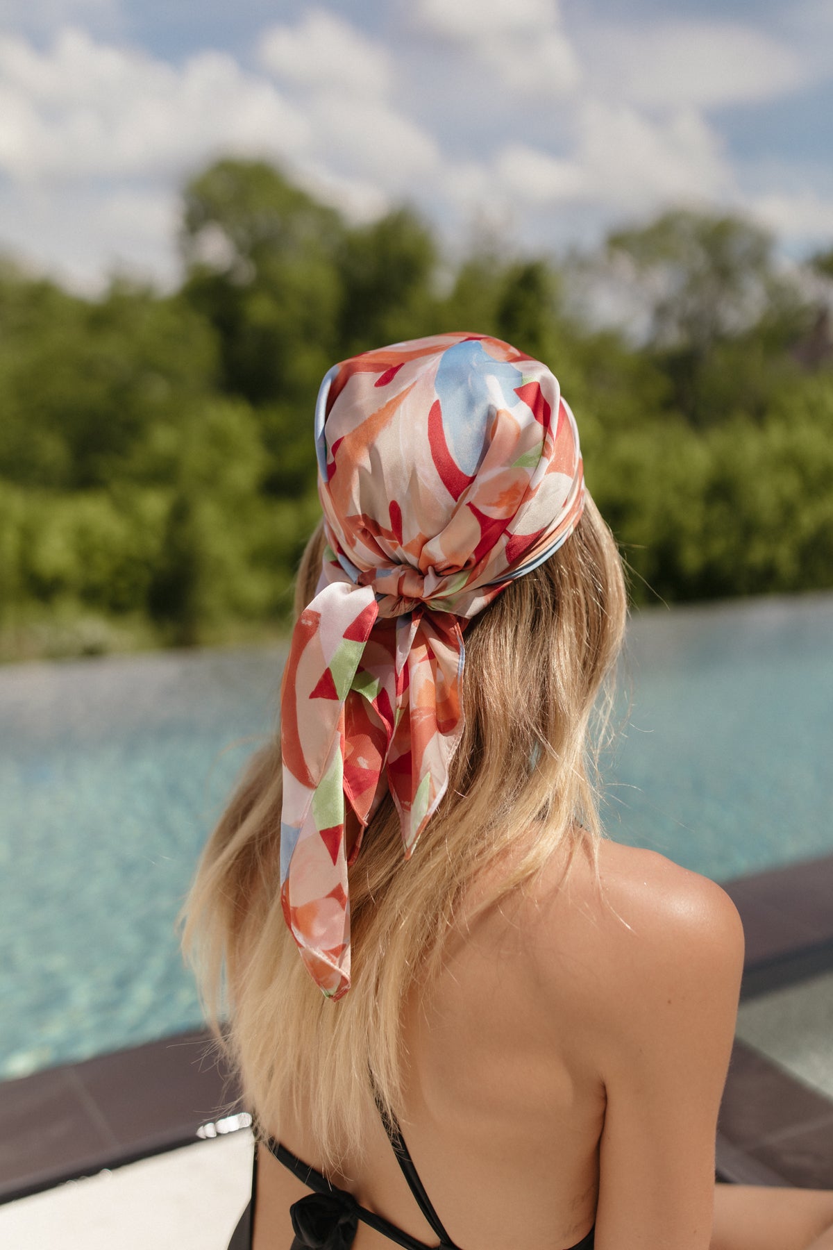 Floral Headscarf - FINAL SALE