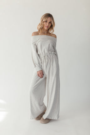 Tyler Jumpsuit, alternate, color, Heather Gray