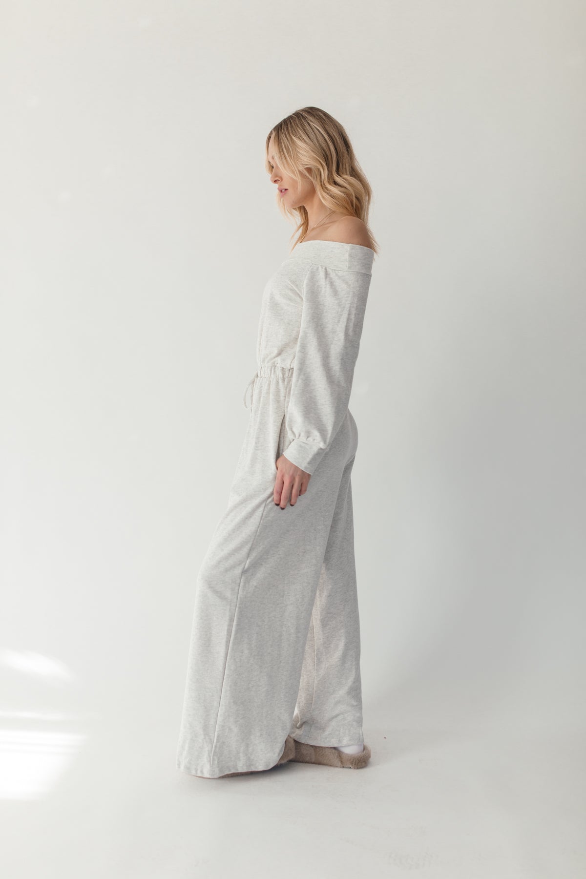 Tyler Jumpsuit, alternate, color, Heather Gray